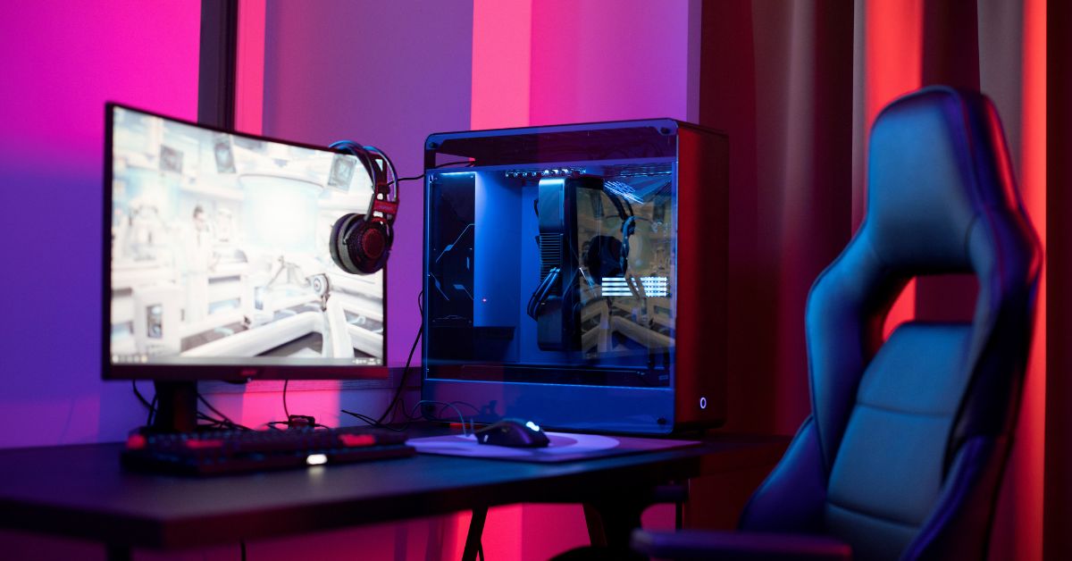 gaming setup gaming setup